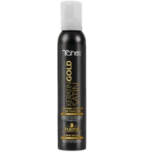 KERATIN GOLD SATIN MOUSSE FIXING LEVEL 3 – 200 ML