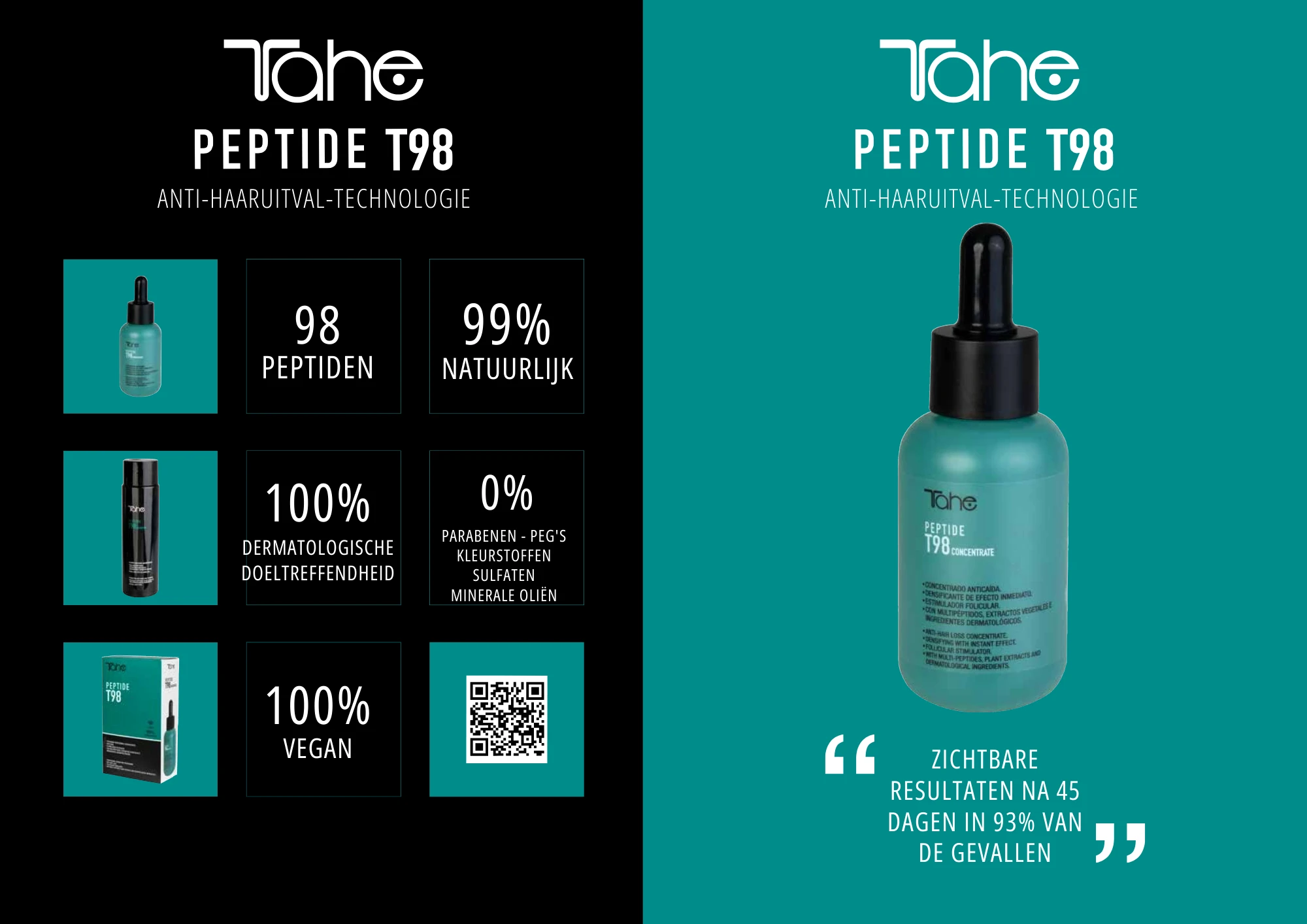 Tahe T98 Complete Haaruitval Set - Afbeelding 4